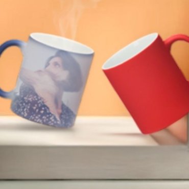 Caneca Mágica de Cerâmica 350ml em Água Boa