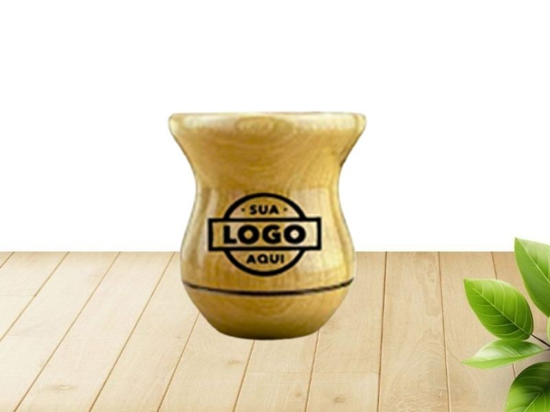 Cuia de Imbuia Personalizada para Chimarrão em Canoas